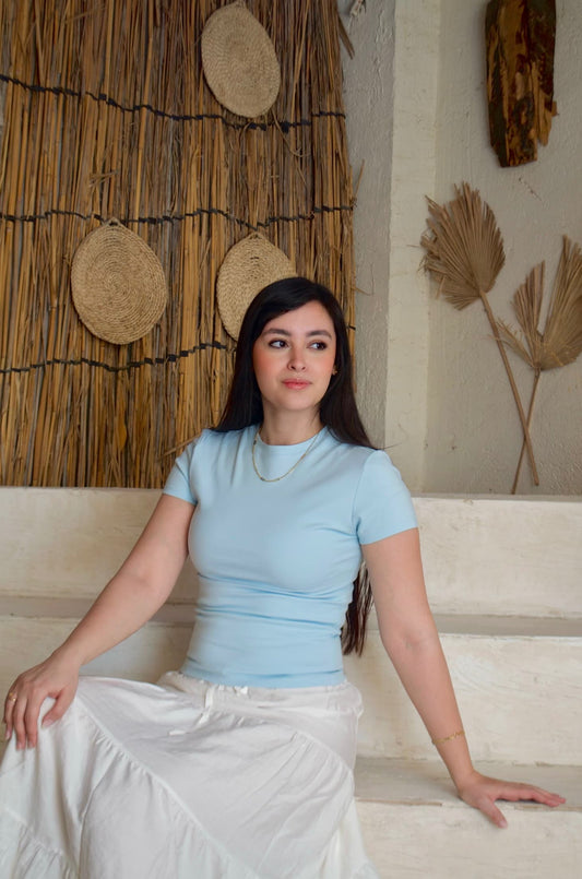 Baby Blue short sleeve